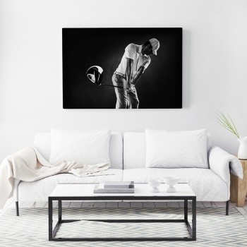 Golfplayer with driver