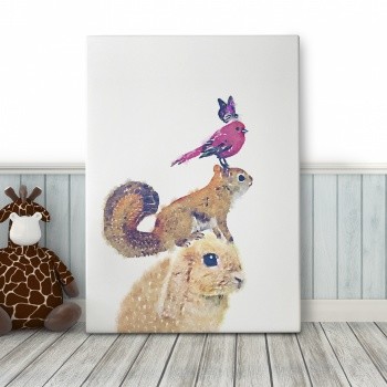 Foto op canvas Not just a rabbit