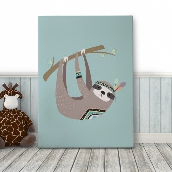 Foto op canvas Indian sloth