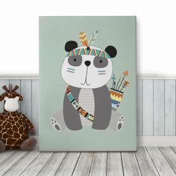 Foto op canvas Indian panda