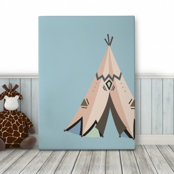 Foto op canvas Indian tent