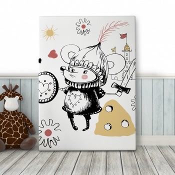 Foto op canvas The flailing mouse