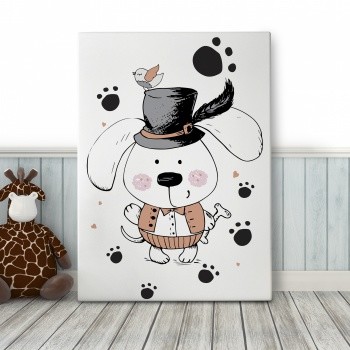 Foto op canvas The trolling dog