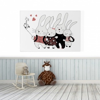 Foto op canvas Selfie