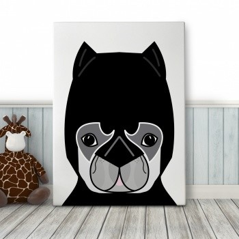 Foto op canvas Batdog