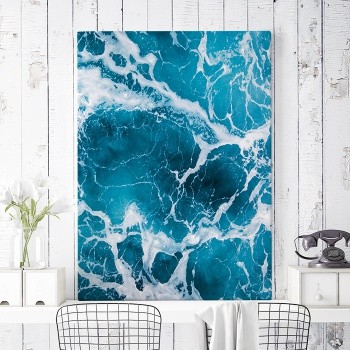 Foto op canvas Sea water