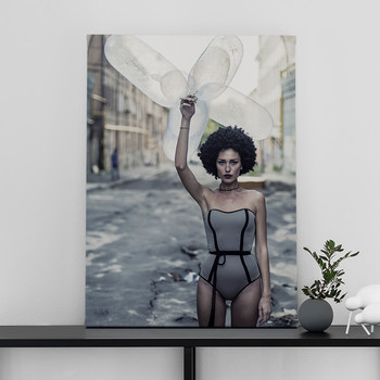 Foto op canvas Facing balloons