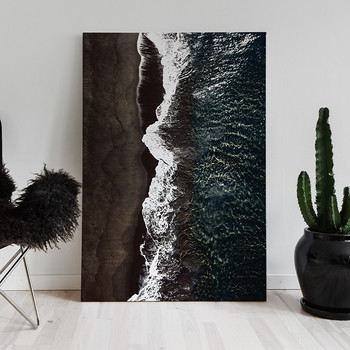 Foto op canvas Ocean meets land
