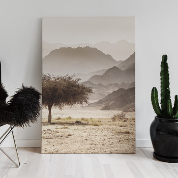 Foto op canvas Desert tree