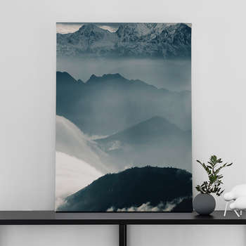Foto op canvas Blue mountains