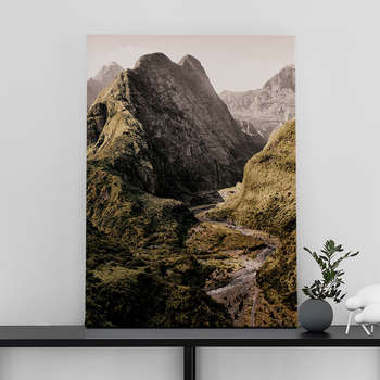 Foto op canvas Mountain landscape
