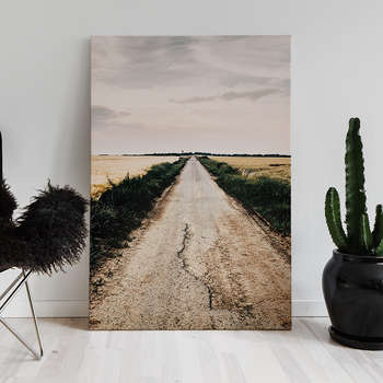 Foto op canvas Dirt road