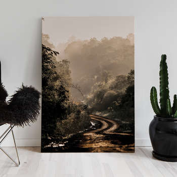 Foto op canvas Dirt road tracks