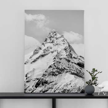 Foto op canvas White mountain