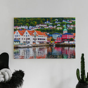 Foto op canvas Bergen Norway