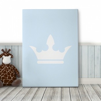Foto op canvas King blue [Little darling]