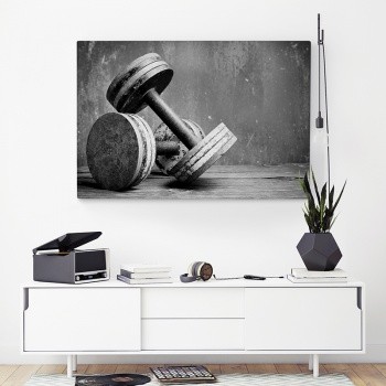 Foto op canvas Dumbbells [workout]