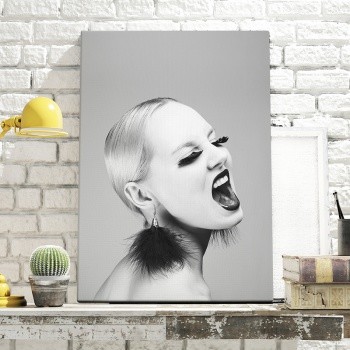 Foto op canvas Shout it out loud