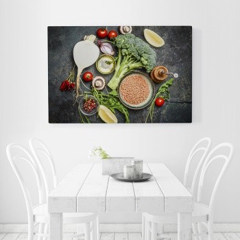Foto op canvas Natural groceries [4]